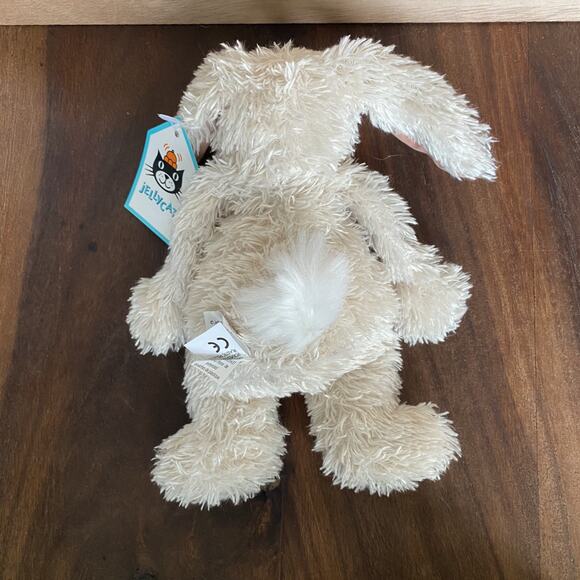 New Jellycat Flopsy Bunny Tot 7" Plush Rabbit Stuffed Animal - Picture 4 of 6